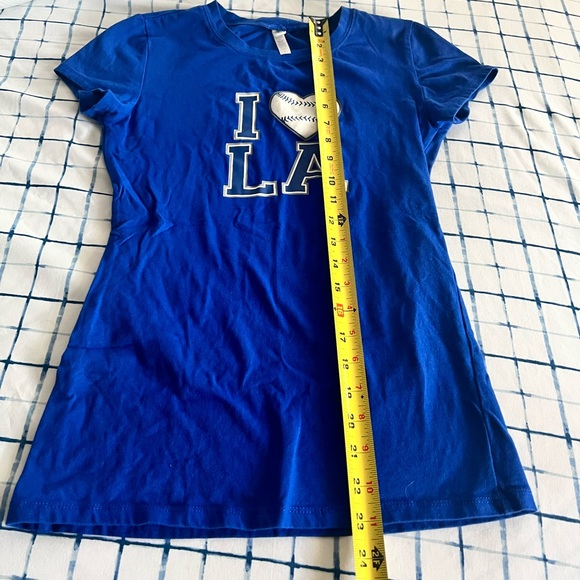 Women’s size Large  I love LA baseball top - Picture 4 of 8